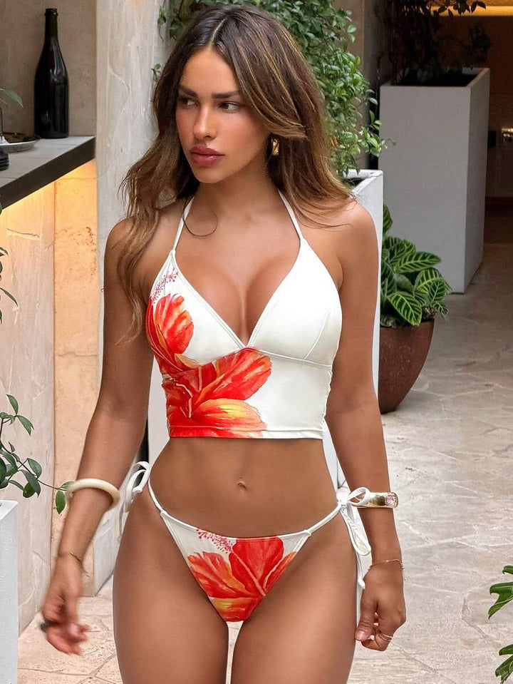 Costum de baie SHEIN, mix culori