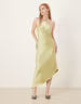 Rochie midi ASOS, verde