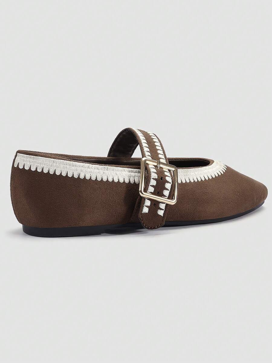 Pantofi SHEIN, maro