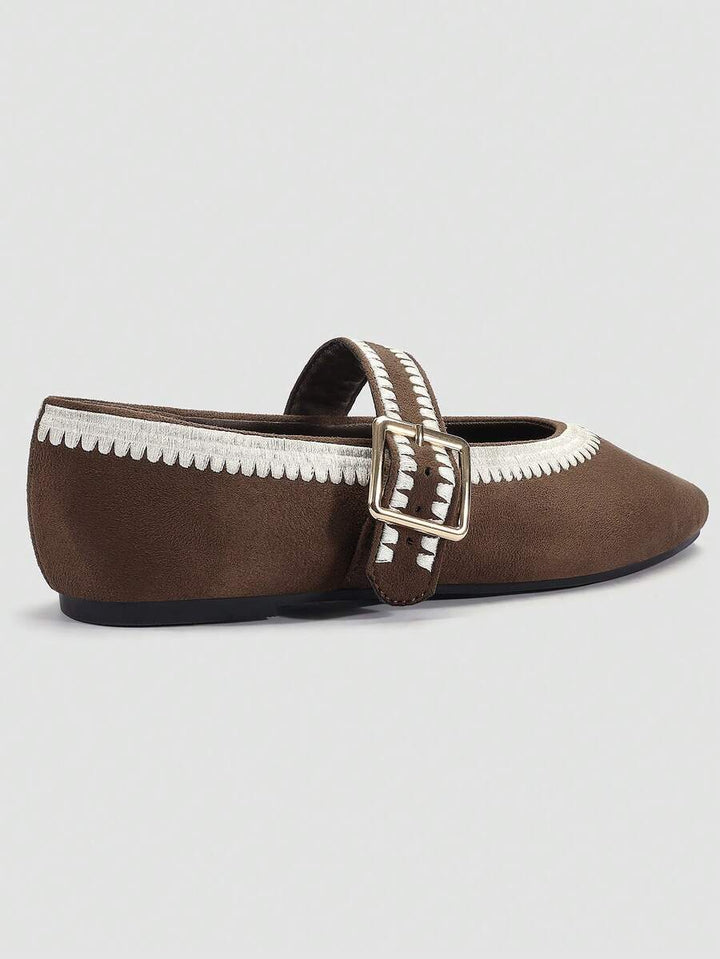 Pantofi SHEIN, maro