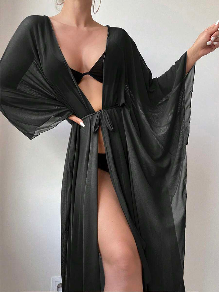 Kimono SHEIN, negru