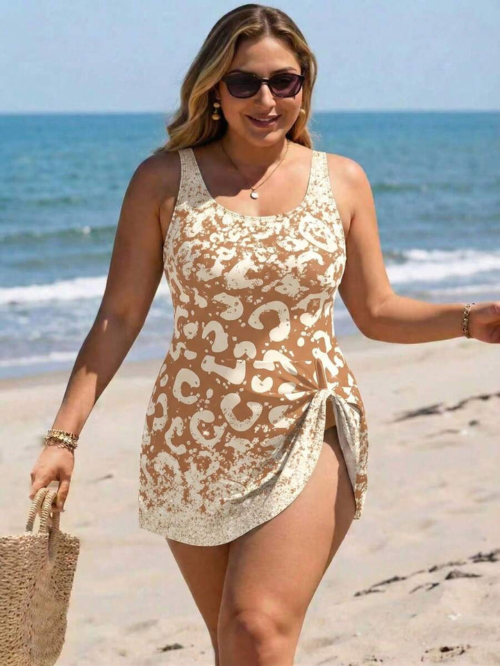 Set costum de baie SHEIN, mix culori