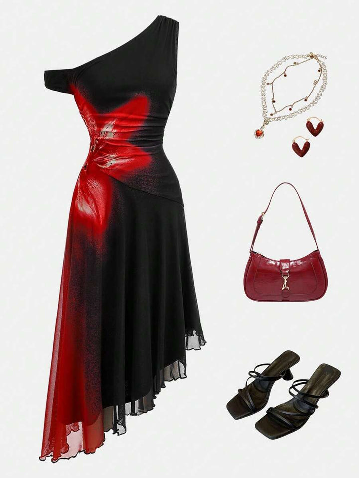Rochie SHEIN, mix culori