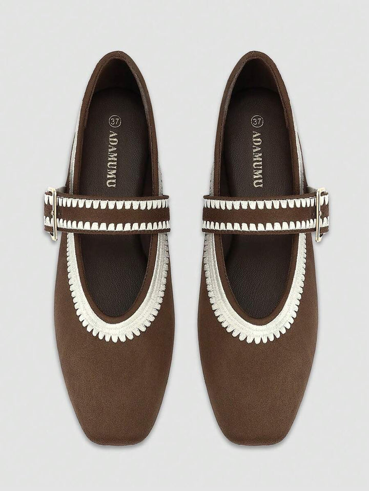 Pantofi SHEIN, maro