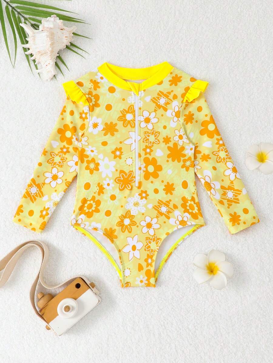 Costum de baie SHEIN, mix culori