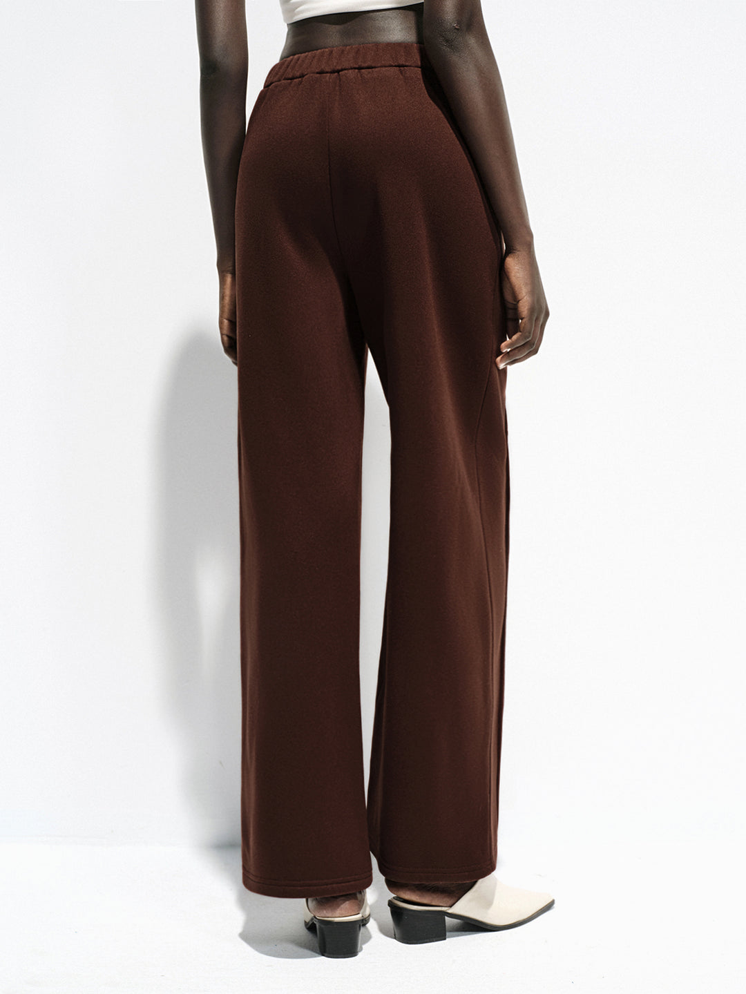 Pantaloni SHEIN, maro