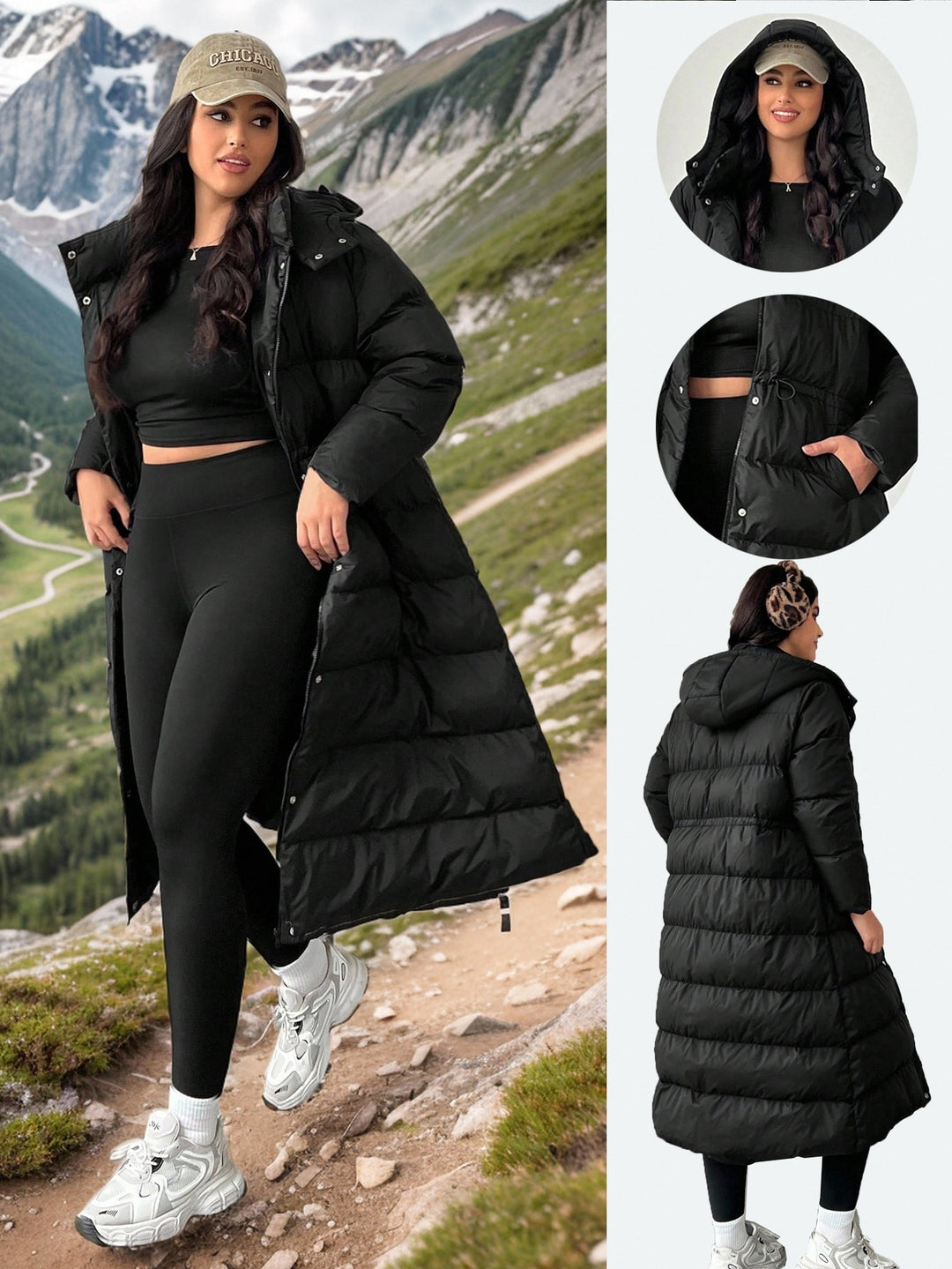 Palton SHEIN, negru