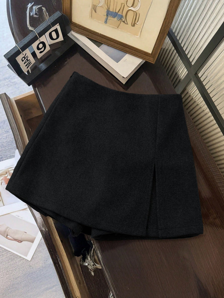 Pantaloni scurți SHEIN, negru