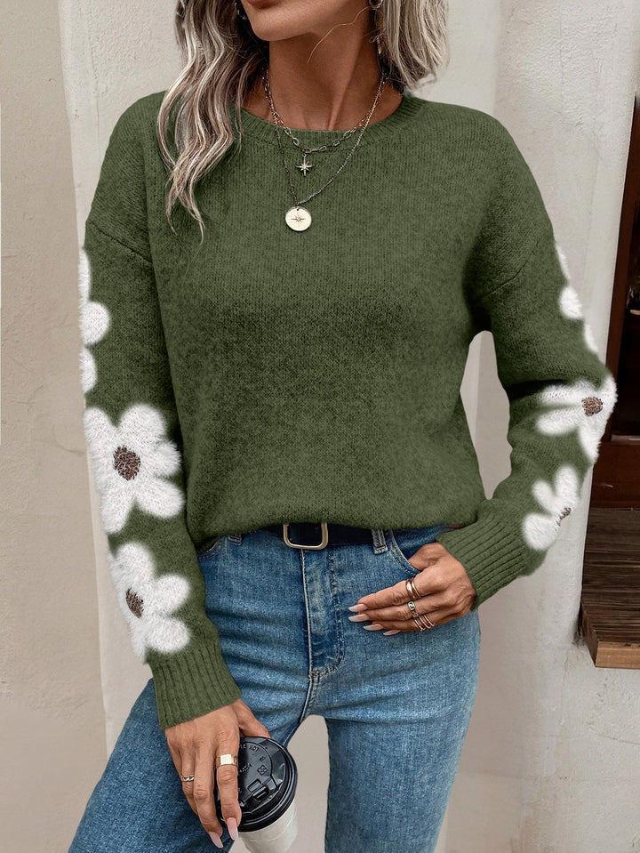 Pulover SHEIN, verde