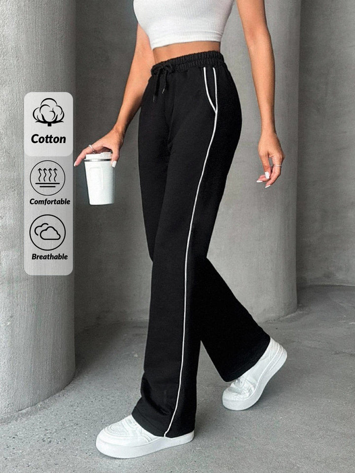 Pantaloni SHEIN, negru
