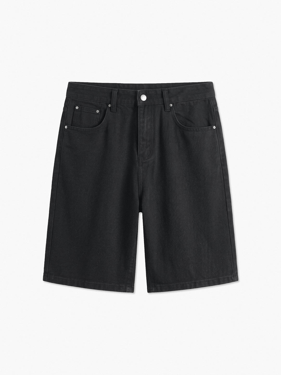 Pantaloni scurți SHEIN, negru