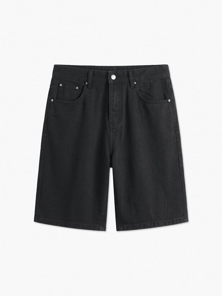 Pantaloni scurți SHEIN, negru