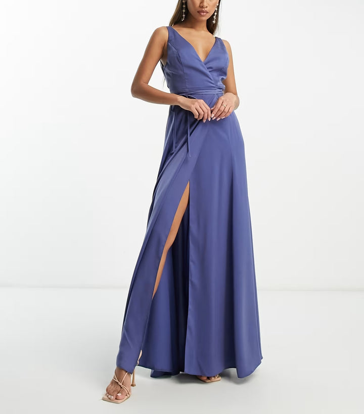Rochie maxi Asos, albastru