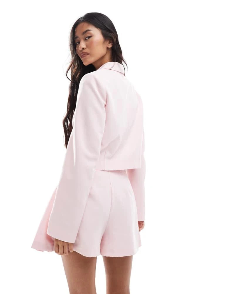 MISS SELFRIDGE rakott nadrág, rózsaszín