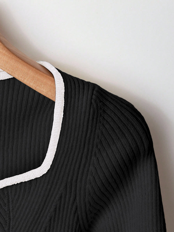 Pulover SHEIN, negru