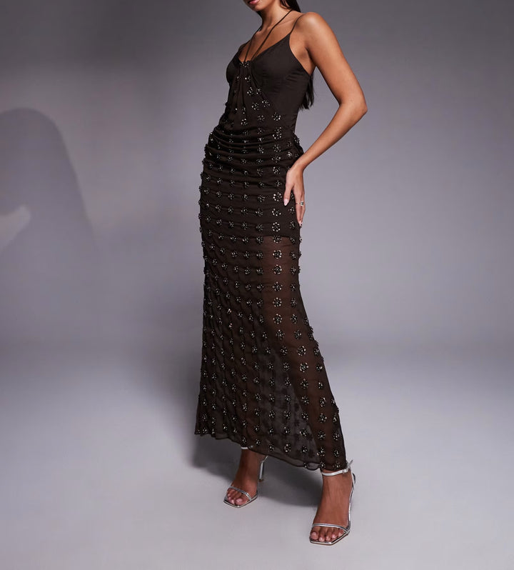 Rochie de ocazie Asos, maro