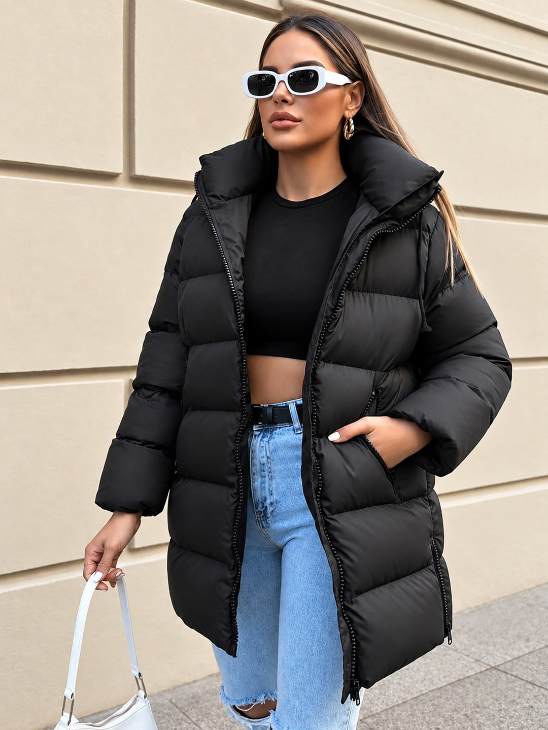 Palton SHEIN, negru