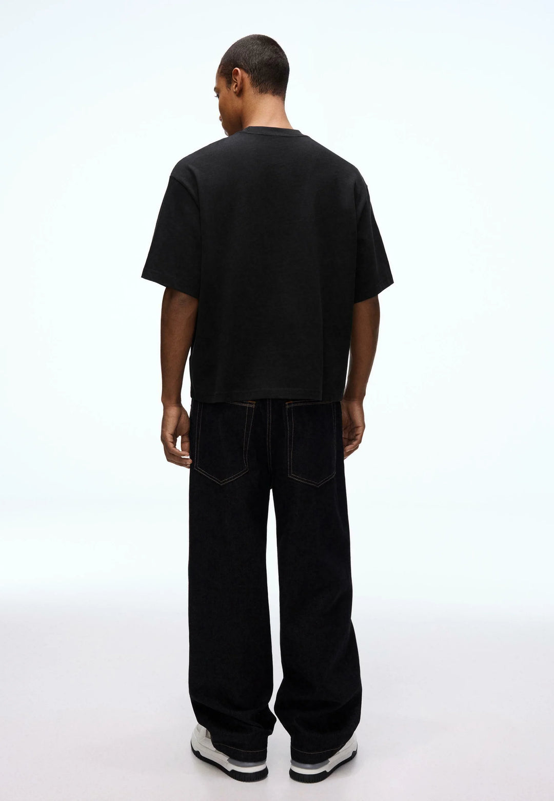 Tricou BERSHKA, negru
