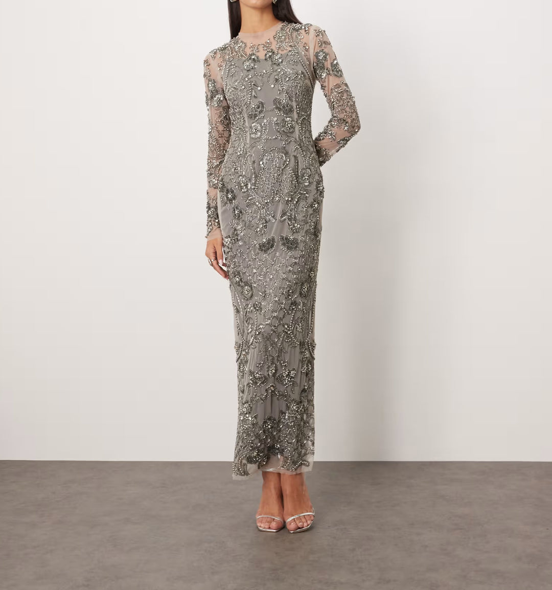 Rochie de ocazie ARRANGE, gri