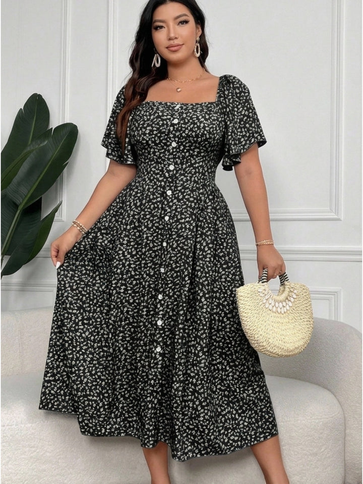 Rochie maxi SHEIN, mix culori