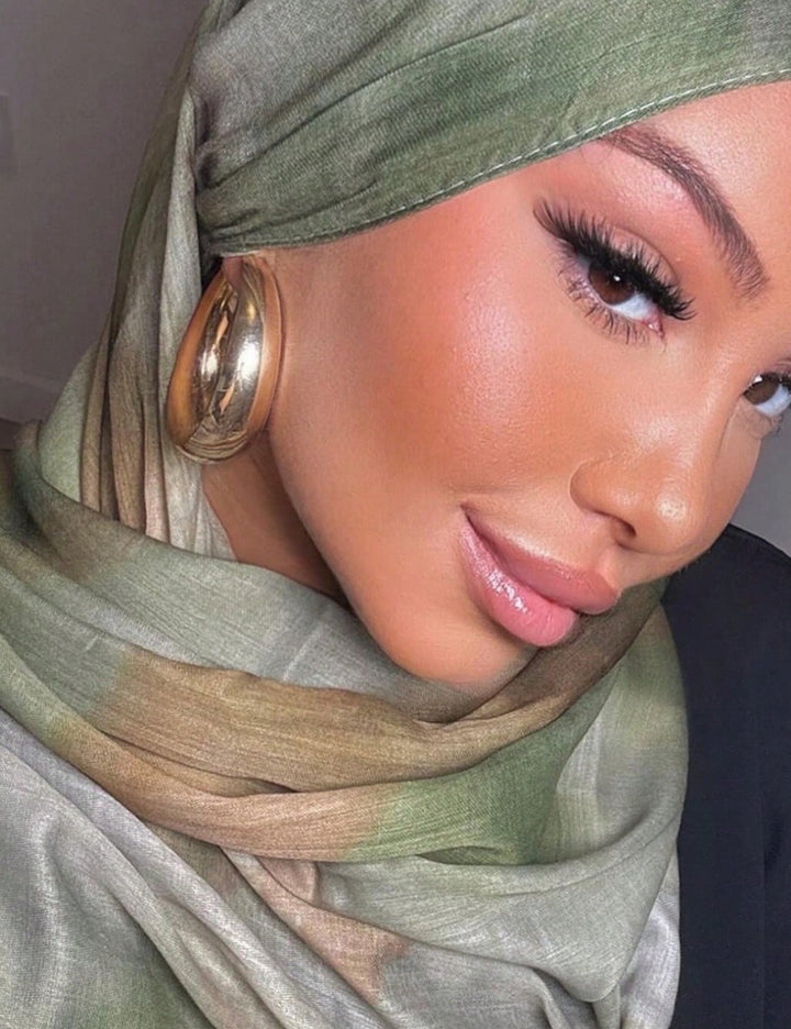 Eșarfă Shein, verde