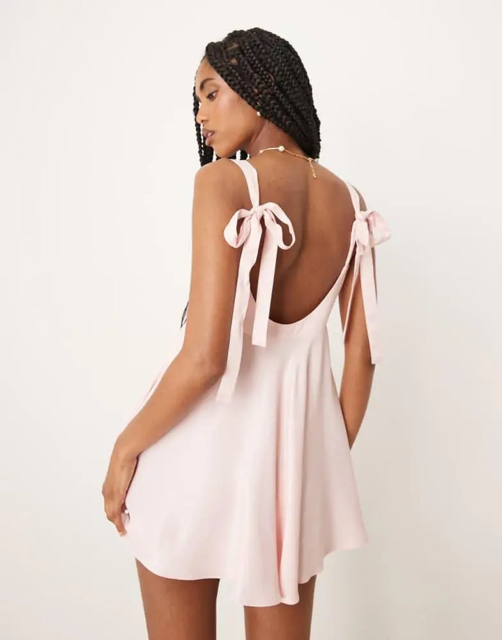 Rochie mini ASOS, roz
