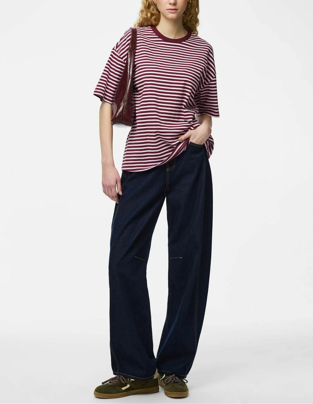 Tricou PIECES, mix culori