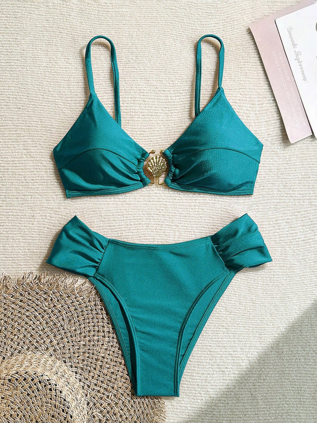 Set bikini SHEIN, verde