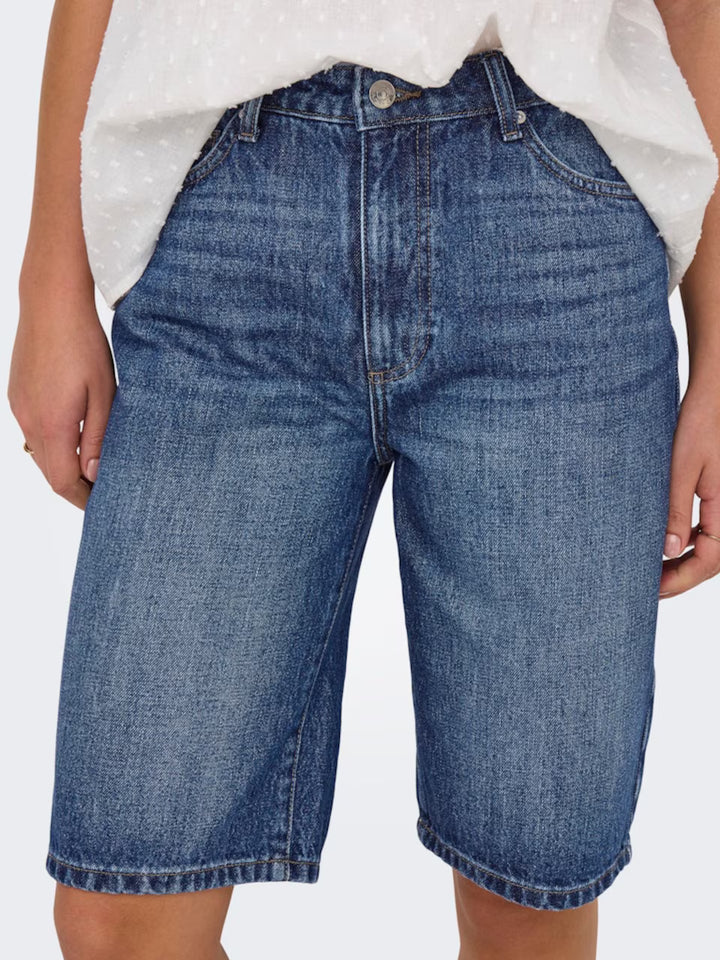 Pantaloni scurți ONLY, albastru