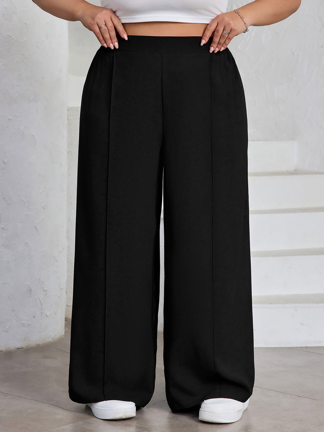 Pantaloni SHEIN, negru