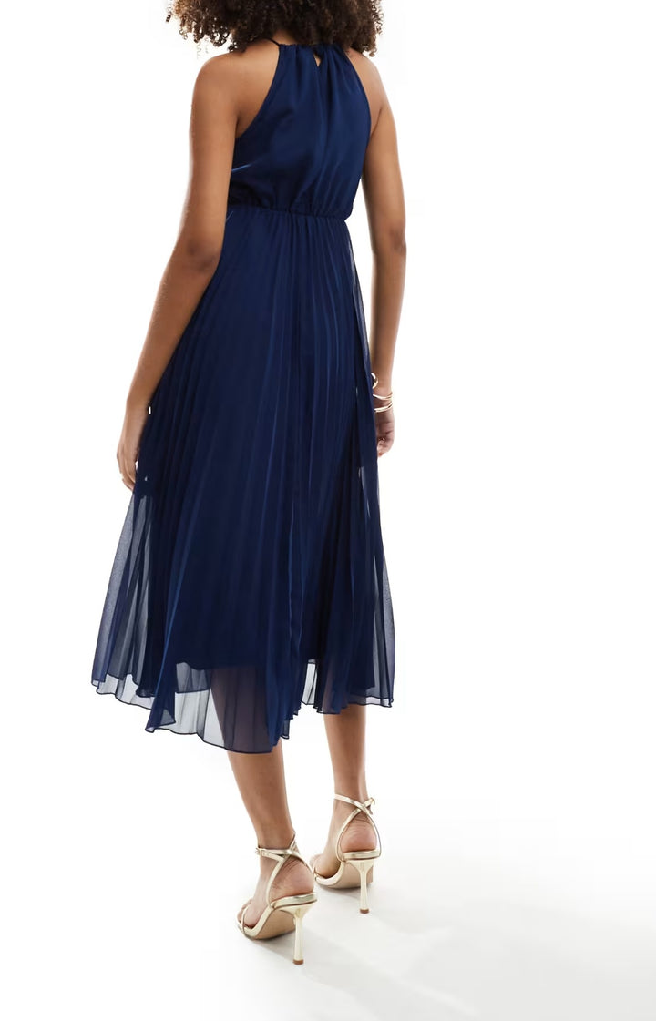 Rochie midi ASOS, albastru