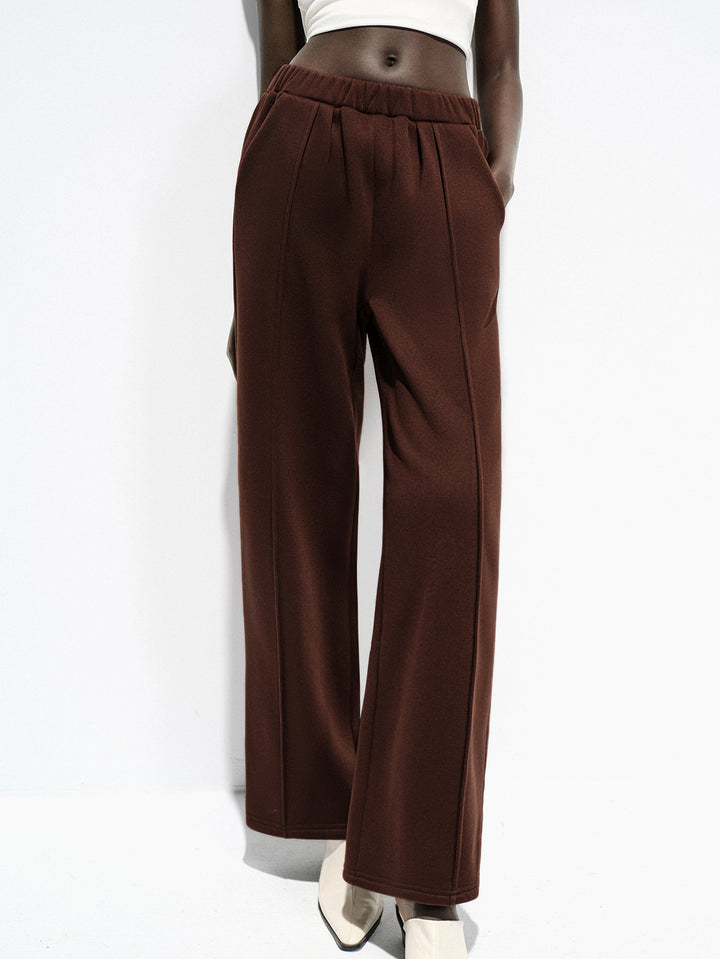 Pantaloni SHEIN, maro