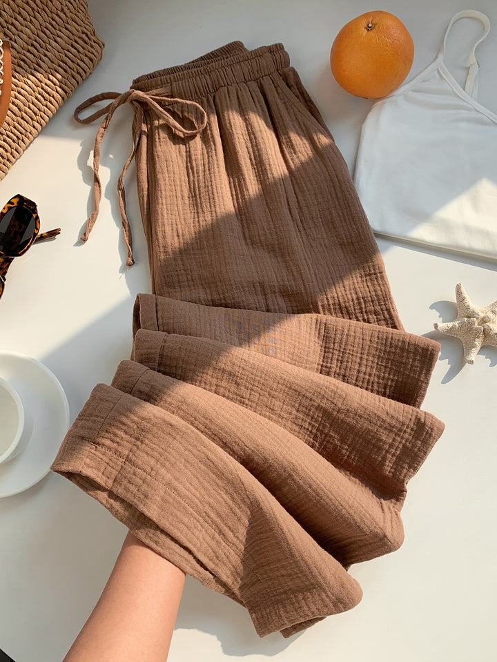 Pantaloni SHEIN, maro