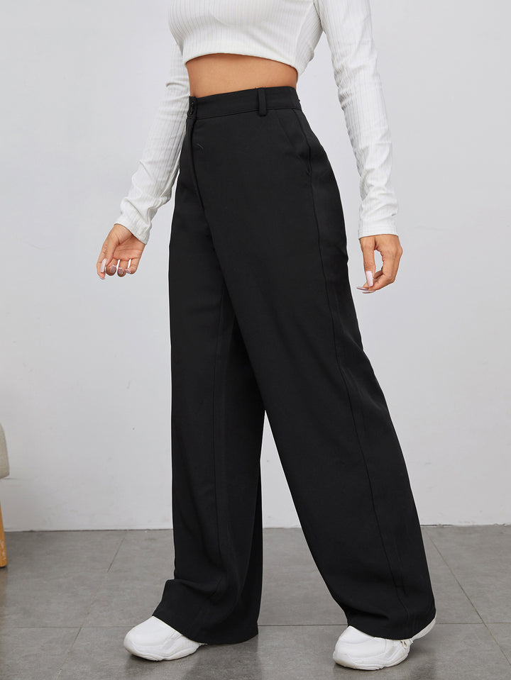 Pantaloni SHEIN, negru