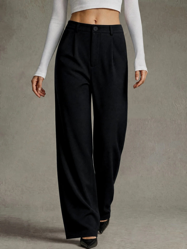 Pantaloni SHEIN, negru