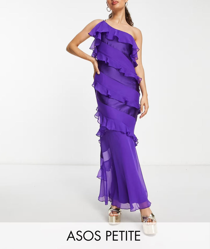 Rochie maxi ASOS, mov
