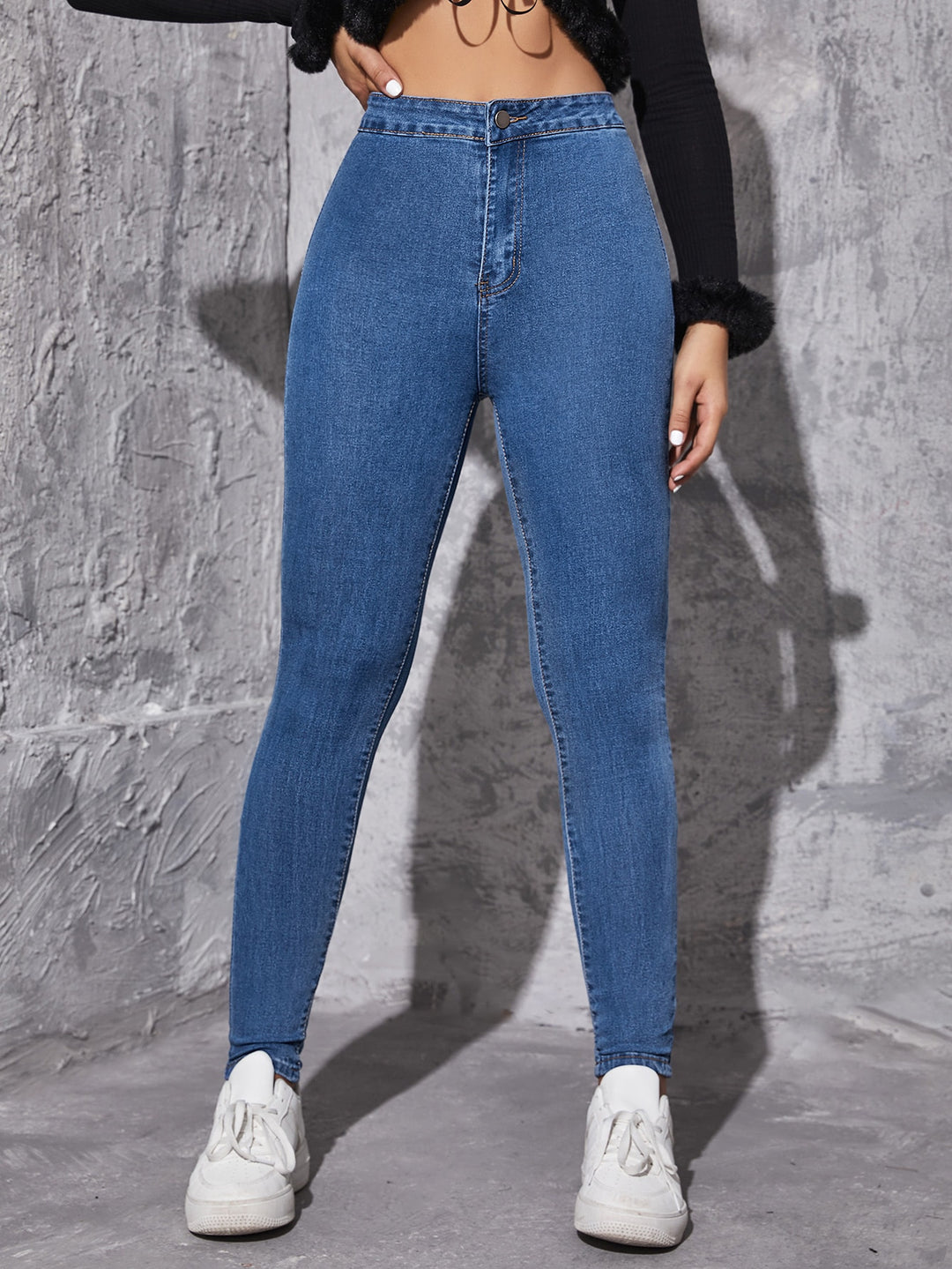 Jeans SHEIN, albastru