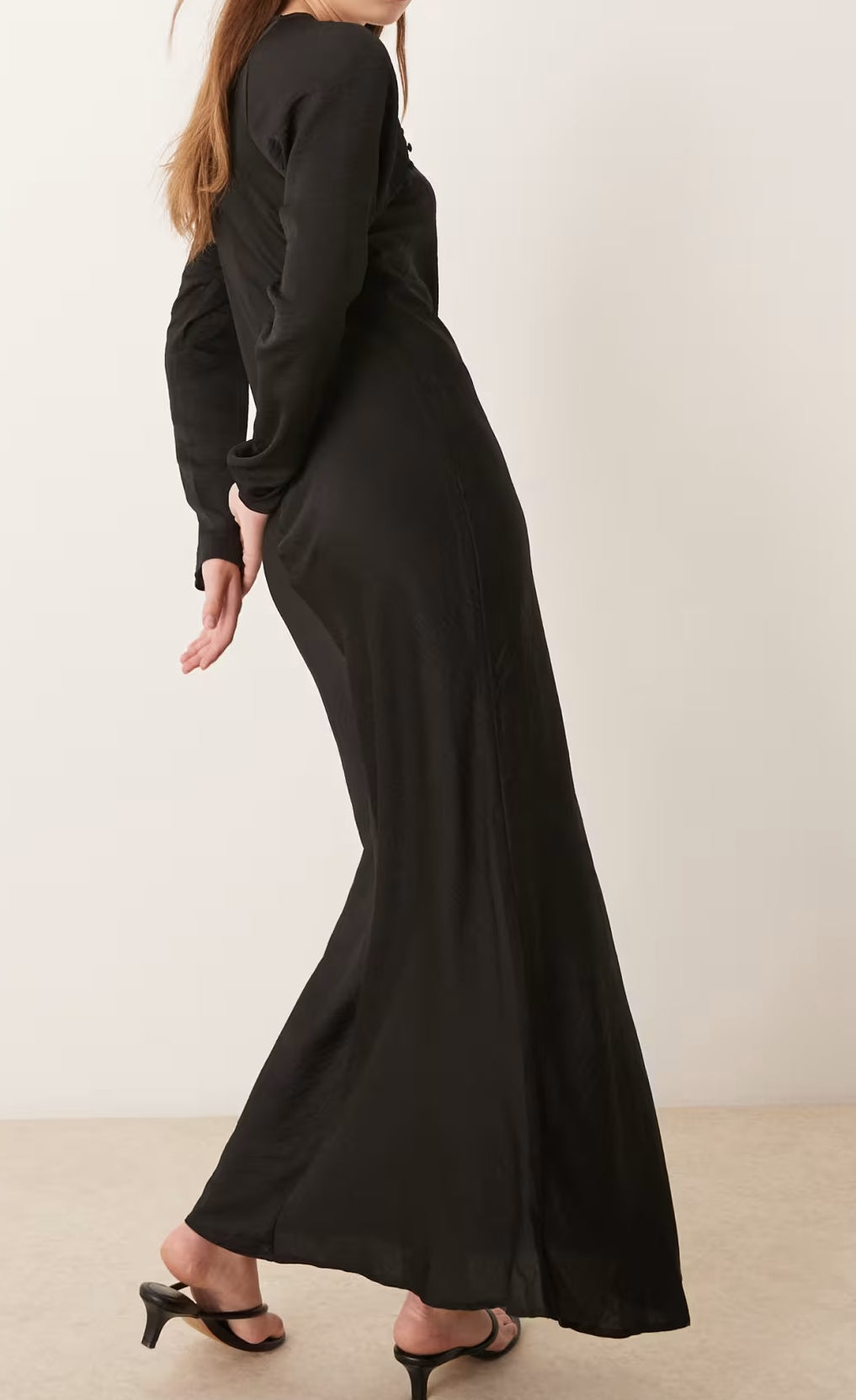 Rochie maxi ASOS, negru