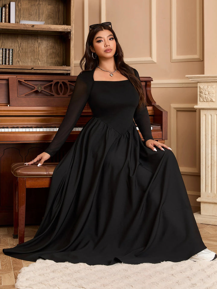 Rochie maxi SHEIN, negru