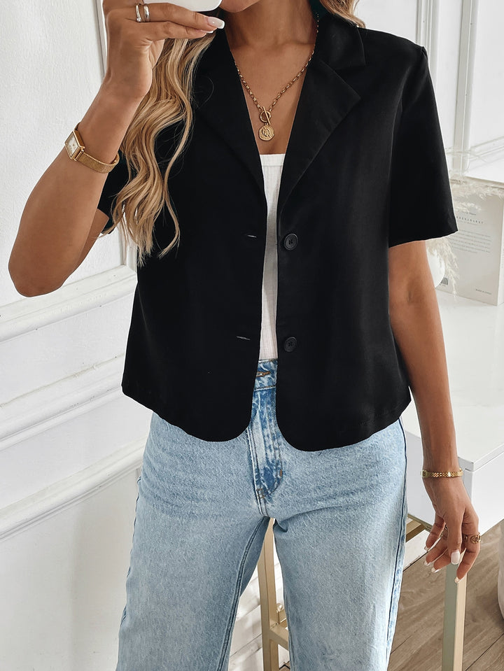 Sacou SHEIN, negru