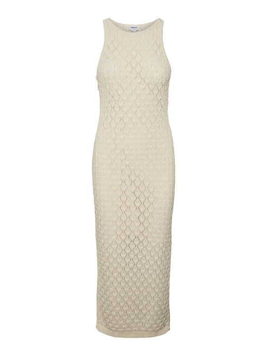 Rochie midi VERO MODA, bej
