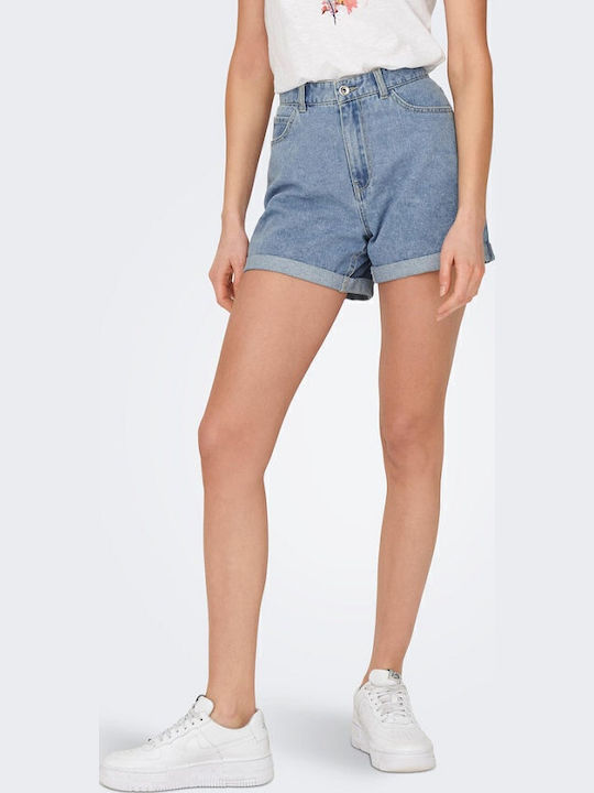 Pantaloni scurți de blugi ONLY, albastru