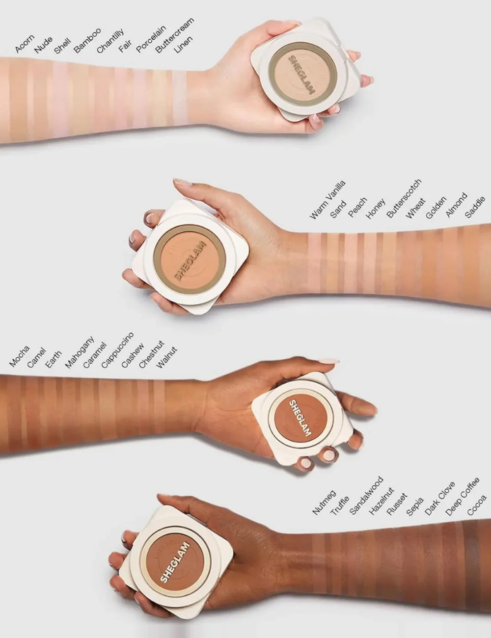 Fond de ten SHEGLAM, bej