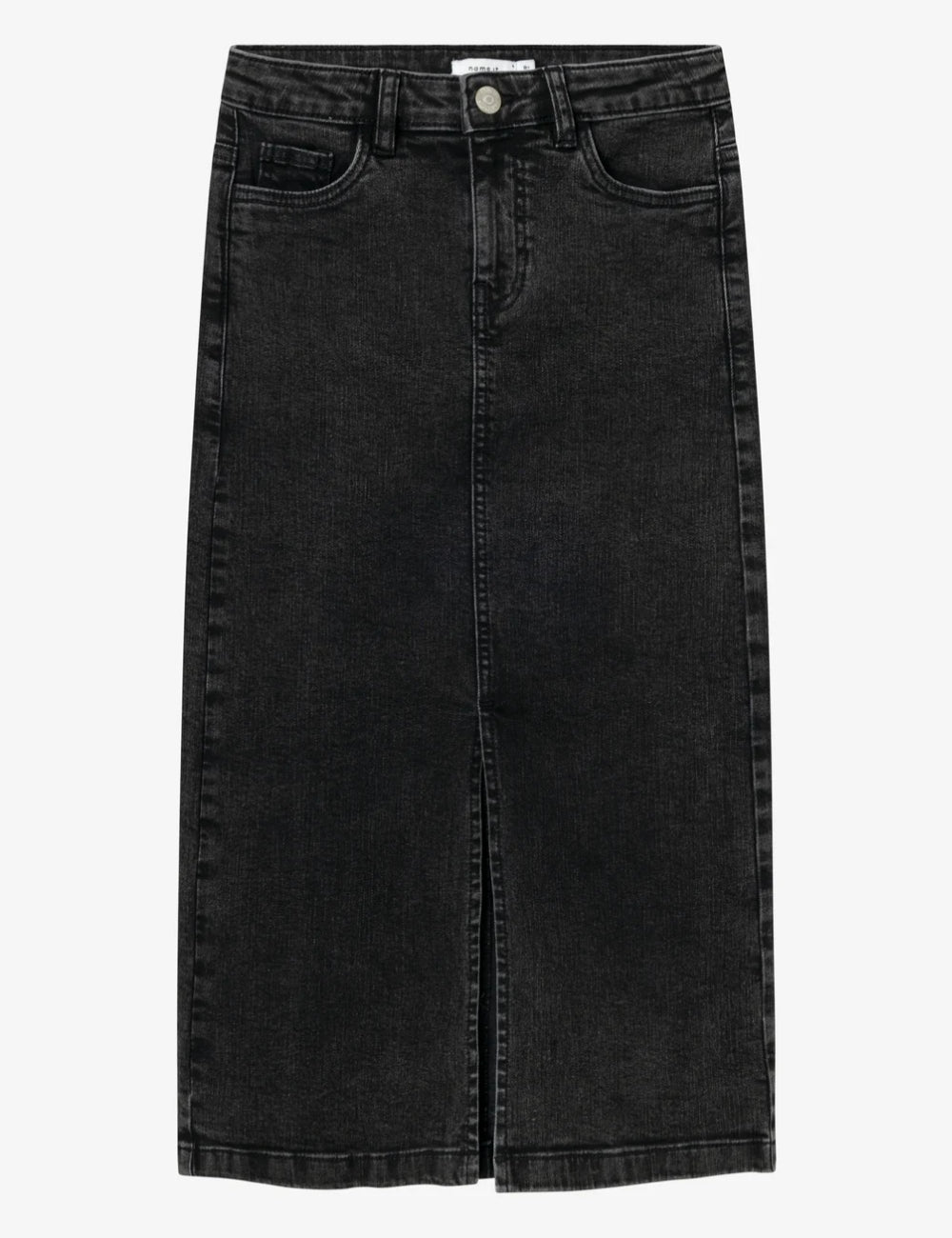 Fustă de blugi Name It, negru