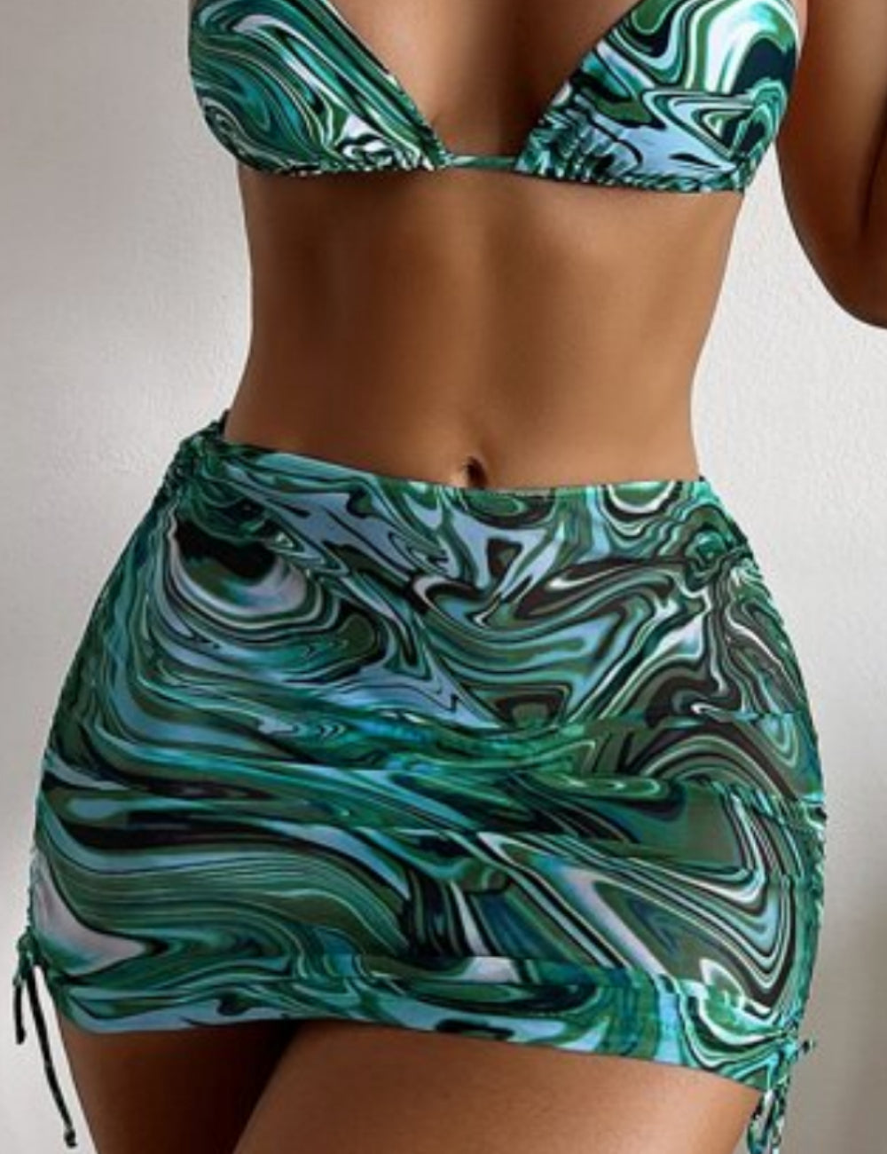 Fustă de plajă Shein, mix culori