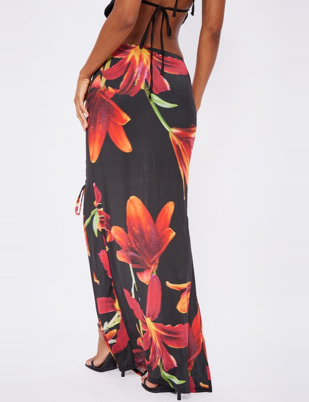 Fustă maxi PRETTYLITTLETHING, mix culori