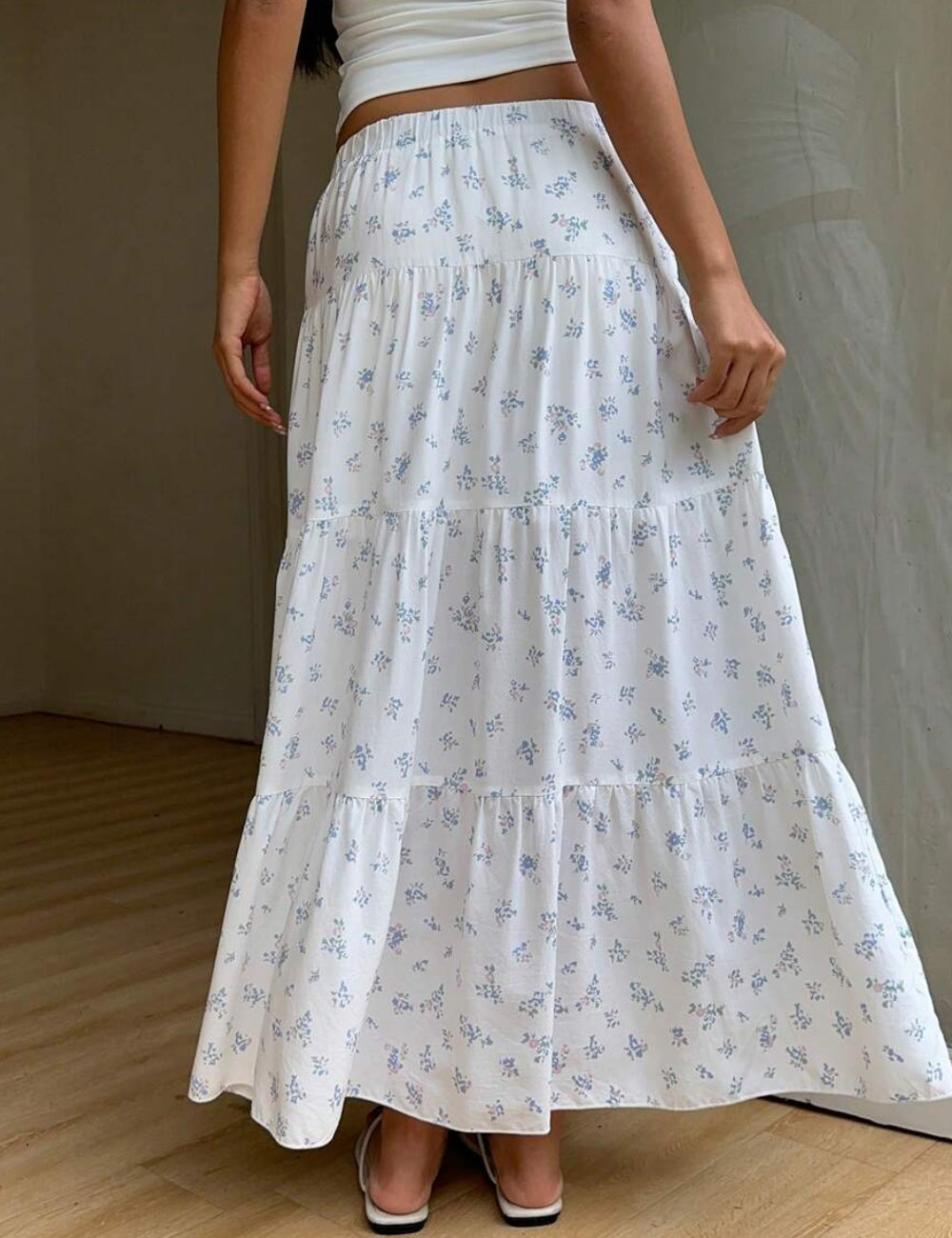 Fusta maxi Shein, mix culori