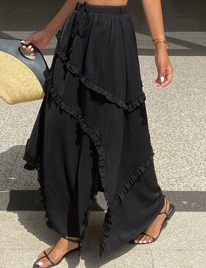 Fustă maxi SHEIN, negru
