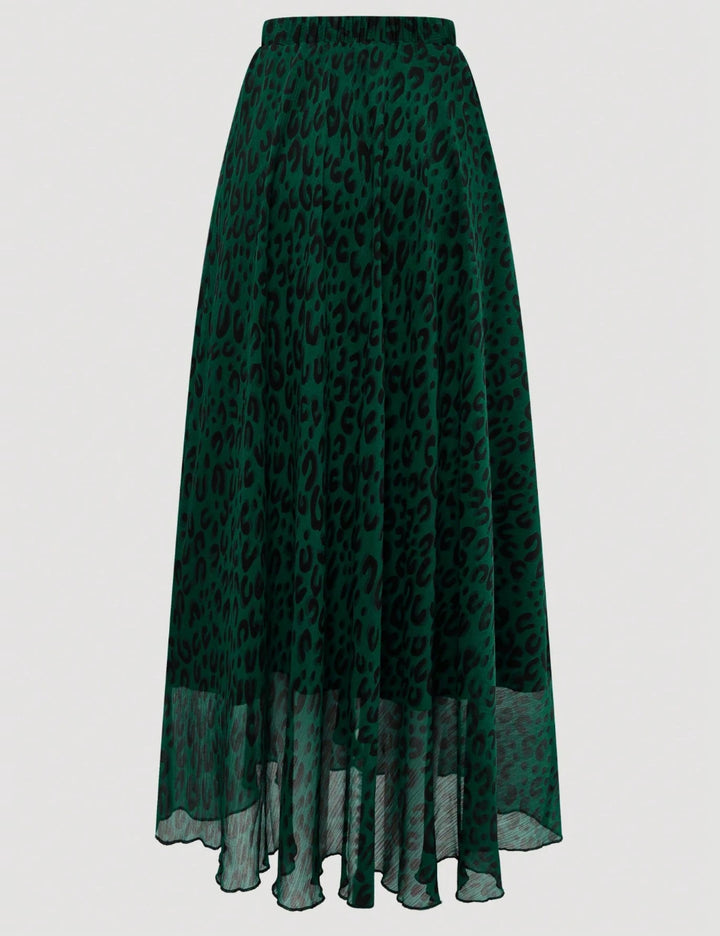 Fustă maxi SHEIN, verde