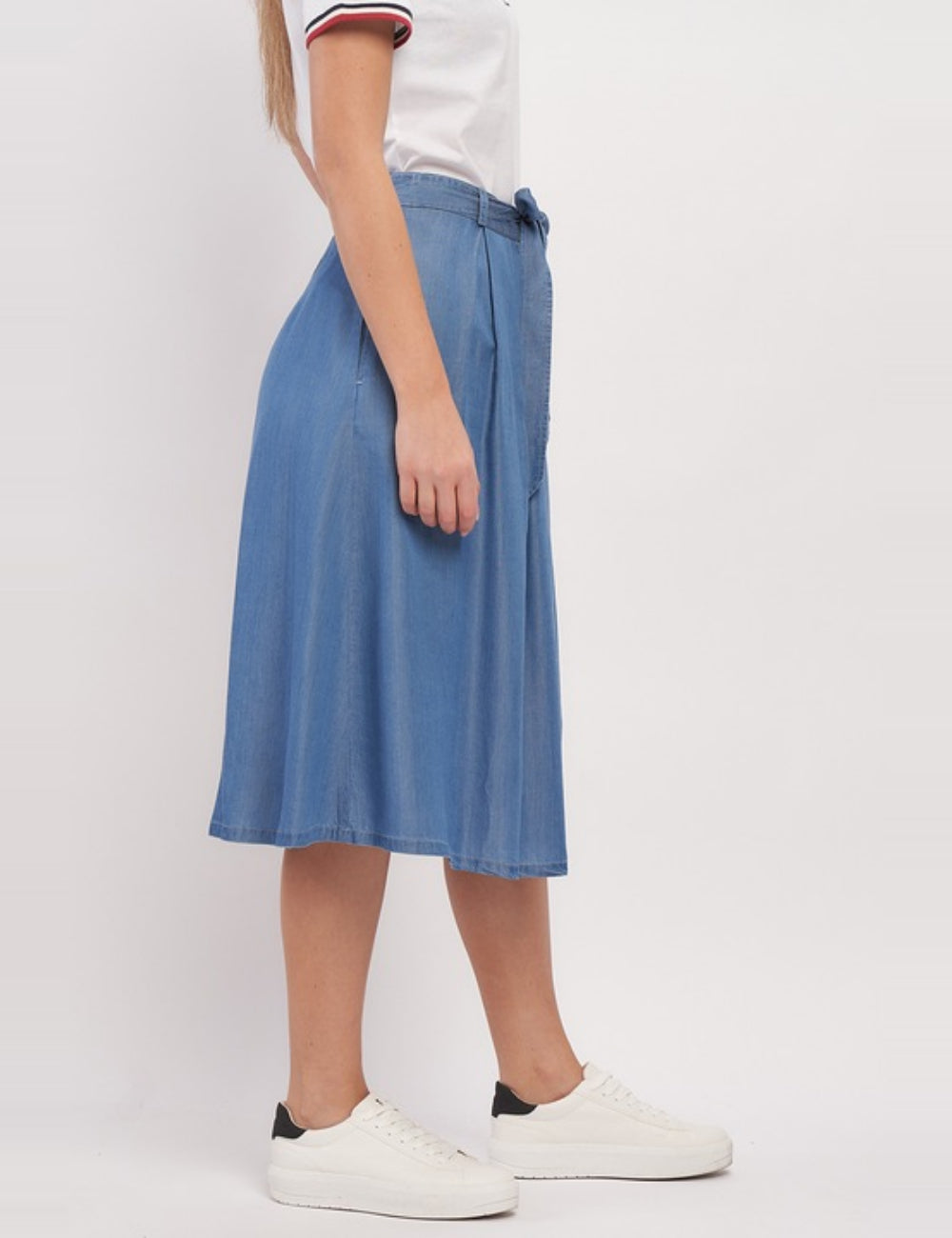 Lee Cooper midiszoknya, kék